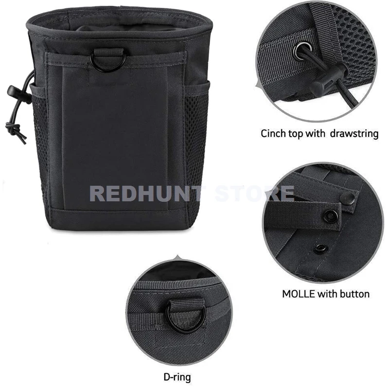Tactical Molle Drawstring Maga - Edc Carry Case ulasan dan harga