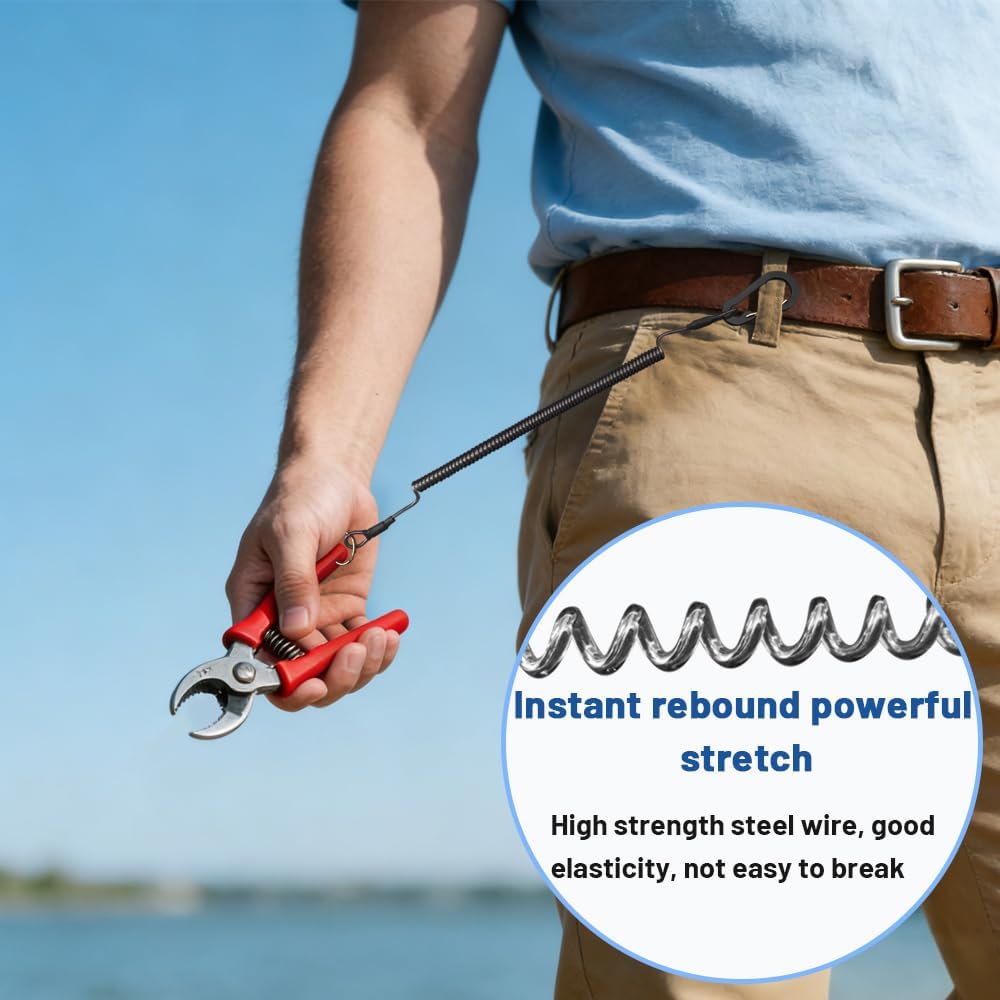 Anti Lost Flexible Phone Ropes - Carabiner Keychain ulasan dan harga