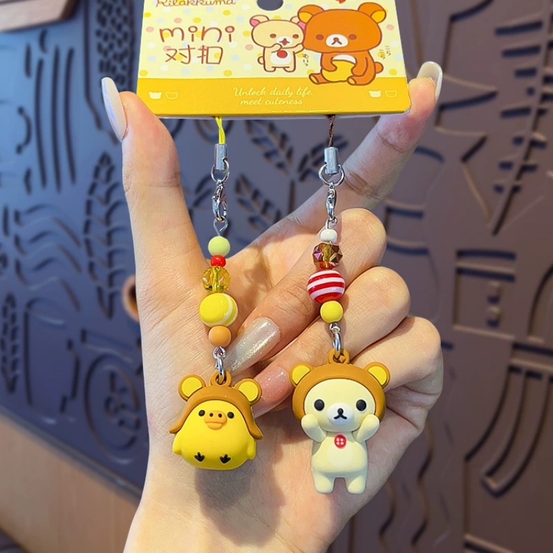 Cute Rilakkuma Korilakkuma Key - Carabiner Keychain ulasan dan harga