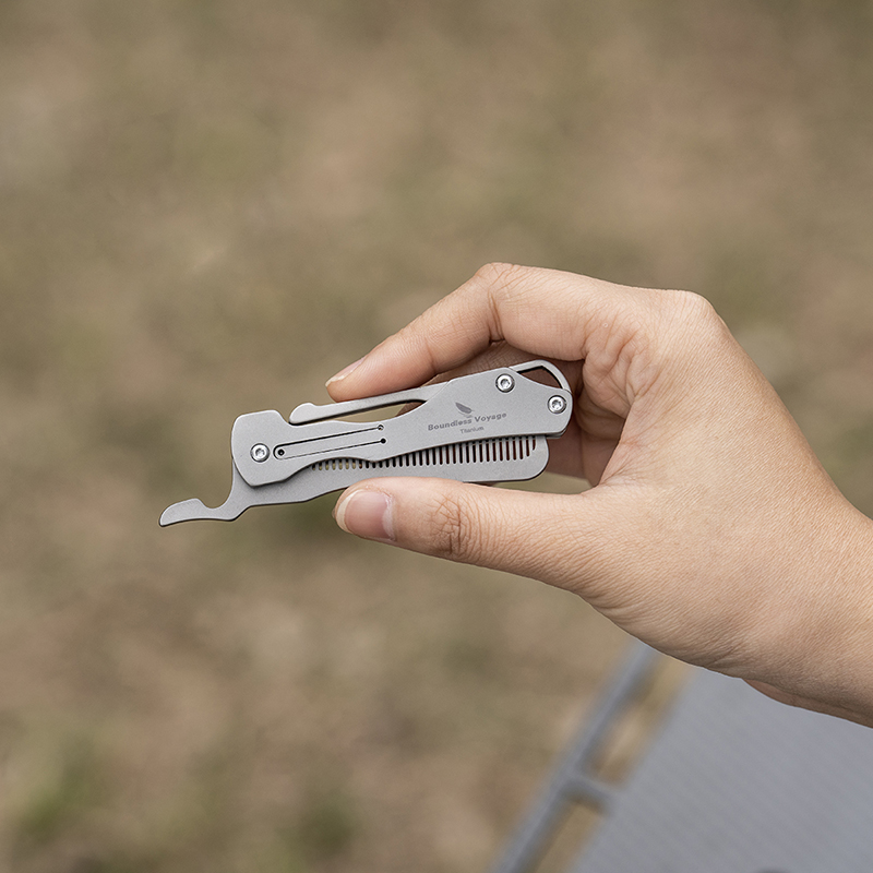Boundless Voyage Folding Titan - Comb Pocket Titanium ulasan dan harga