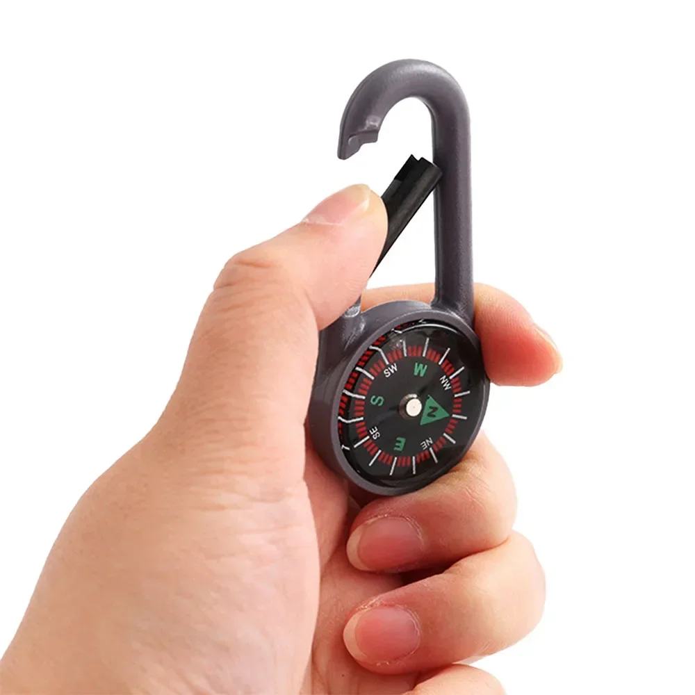 Outdoor Compass Carabiner Mini - Compass Keychain Mini ulasan dan harga
