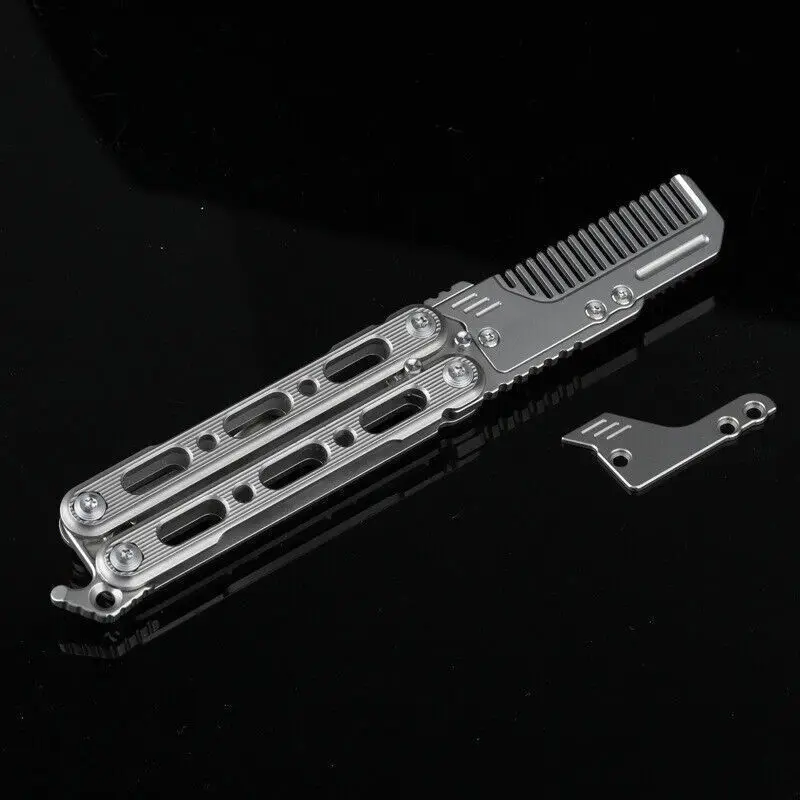 FEGVE EDC Titanium Alloy Comb  - Comb Pocket Titanium ulasan dan harga