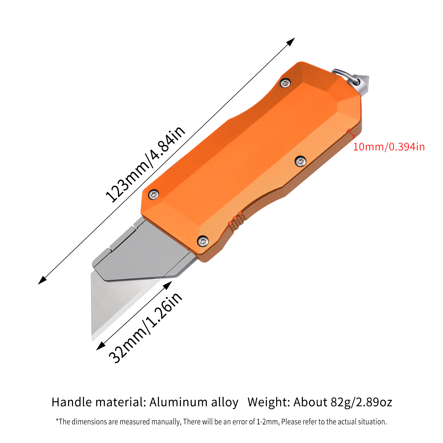Two-piece aluminum alloy combi - Edc Day Carry ulasan dan harga