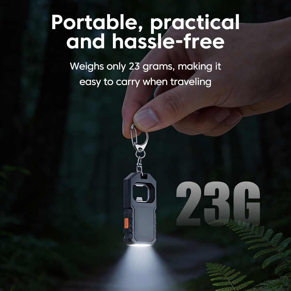 Multifunctional Keychain Flash - Keychain Flashlight ulasan dan harga