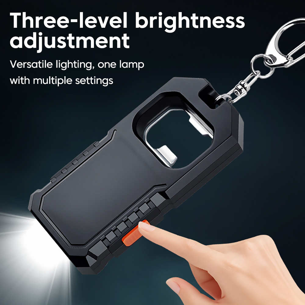 Multifunctional Keychain Flash - Keychain Flashlight ulasan dan harga